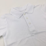 White School Polo Shirt - Boys/Girls 2-3 Years