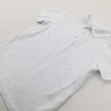 White School Polo Shirt - Boys/Girls 5-6 Years