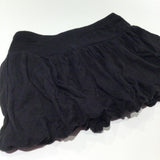 Black Jersey Skirt with Bubble Hem - Girls 4-5 Years