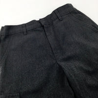 Grey School Shorts - Boys 8-9 Years