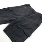 Grey School Shorts - Boys 8-9 Years