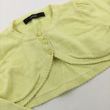 Yellow Knitted Cardigan - Girls 2-3 Years