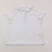 White School Polo Shirt - Boys/Girls 4-5 Years