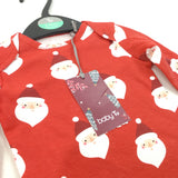 **NEW** Father Christmas Red Long Sleeve Bodysuit - Boys/Girls 3-6 Months