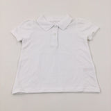 White School Polo Shirt - Boys/Girls 2-3 Years