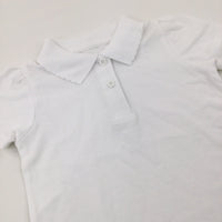 White School Polo Shirt - Boys/Girls 2-3 Years