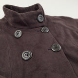 Brown Fabric Jacket - Girls 11-12 Years