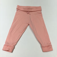 Pink Lightweight Jersey Trousers - Girls 6-9 Months
