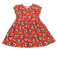 Minnie Mouse Red Dress - Girls 2-3 Years
