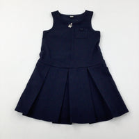 Navy School Pinafore Dress - Girls 5-6 Years