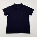 Navy School Polo Shirt - Boys/Girls 8-9 Years