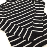 Black & White Stripe Jumper  - Girls 11-12 Years