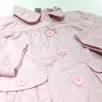 Pink Fabric Jacket - Girls 9-12 Months