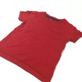 Red T-Shirt - Boys 3-6 Months