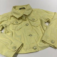 Yellow Denim Jacket - Girls 7-8 Years