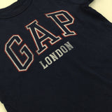 'Gap London' Navy T-Shirt - Boys 2 Years
