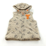 'T' Tigger Beige Lined Soft Gilet - Boys 12-18 Months