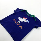 'Seas The Day' Seagul Navy T-Shirt - Boys 12-18 Months