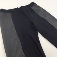 Sparky Leatherette & Polyester Thick Leggings - Girls 8 Years