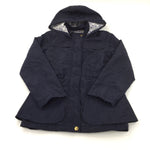 Bow Detail Navy Jacket - Girls 9-10 Years
