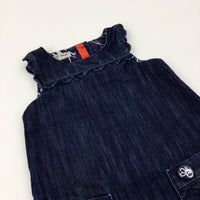 Navy Dress - Girls 12-18 Months