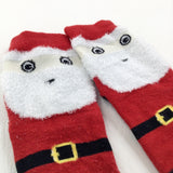 Father Christmas Socks - Boys/Girls 3-9 Months