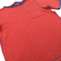 Red Pocket T-Shirt - Boys 11-12 Years