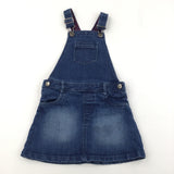 Denim Dungaree Dress - Girls 4-5 Years