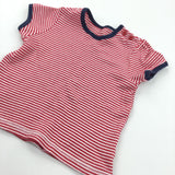 Red & White Striped T-Shirt - Girls 12-18 Months
