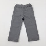 Grey Trousers With Adjustable Waist - Boys 18-24 Months