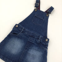 Denim Dungaree Dress - Girls 4-5 Years