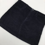 Black Cord Skirt - Girls 4-5 Years