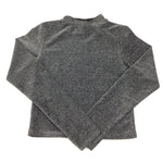 Black & Silver Long Sleeve Top - Girls 11-12 Years