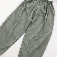 Green Lightweight Trousers - Girls 11-12 Years