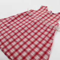 Red Checked Dress - Girls 18-24 Months