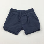 Navy Lightweight Jersey Shorts - Boys 9-12 Months