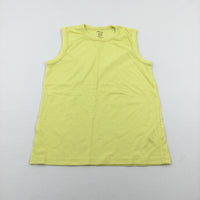 Yellow Vest Top - Boys 9-10 Years