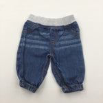 Mid Blue Lightweight Denim Jeans - Boys 0-3 Months