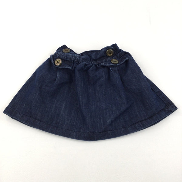 Dark Denim Skirt - Girls 5-6 Years