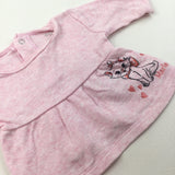 Marie Pink Long Sleeve Top - Girls Newborn