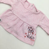 Marie Pink Long Sleeve Top - Girls Newborn