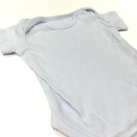 Blue Short Sleeve Bodysuit - Boys Newborn - Up To 1 Month
