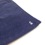 Hare Motif Navy Cord Skirt with Adjustable Waistband - Girls 6 Years