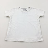 White T-Shirt - Boys 12-18 Months