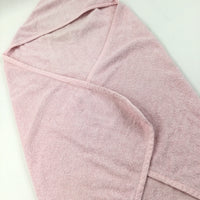 Pink Hooded Towel - Girls 0-3 Months