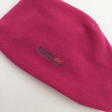 Pink Fleece Hat - Girls 7-10 Years