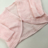 Pink Knitted Cardigan - Girls 0-3 Months