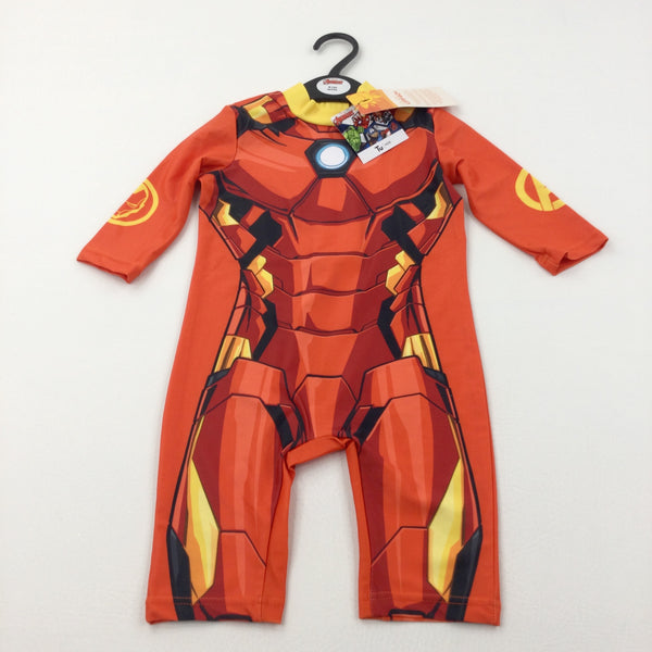 ***NEW** Marvel Iron Man Sun/Beach Suit - Boys 18-24 Months