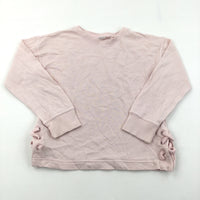 Pale Pink Sweatshirt - Girls 8 Years