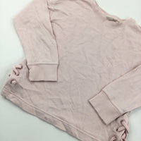 Pale Pink Sweatshirt - Girls 8 Years